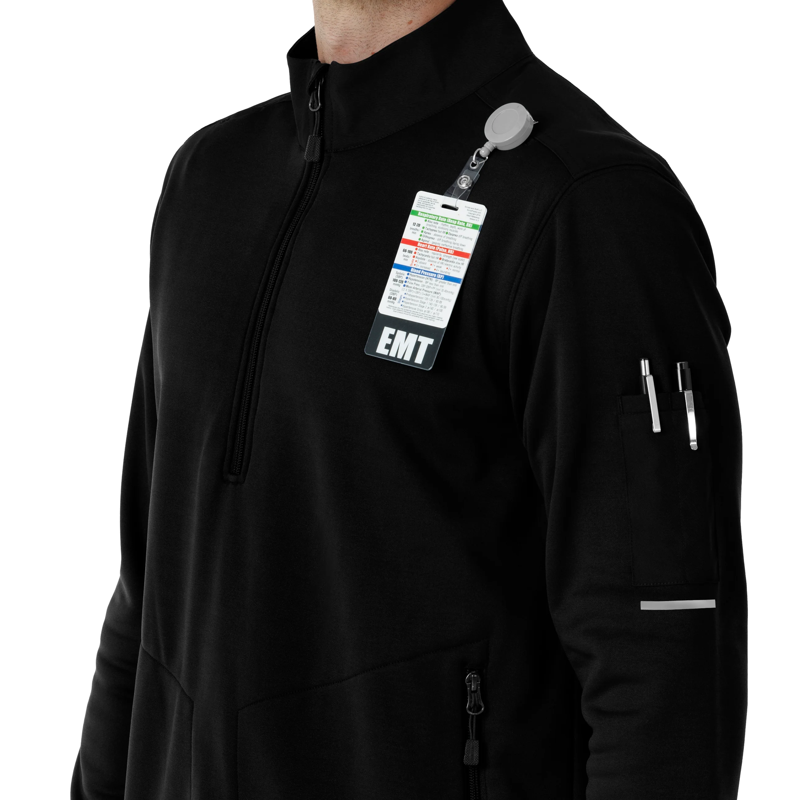 Carhartt Rugged Flex RSCU Men's Half Zip - Black - Image 8