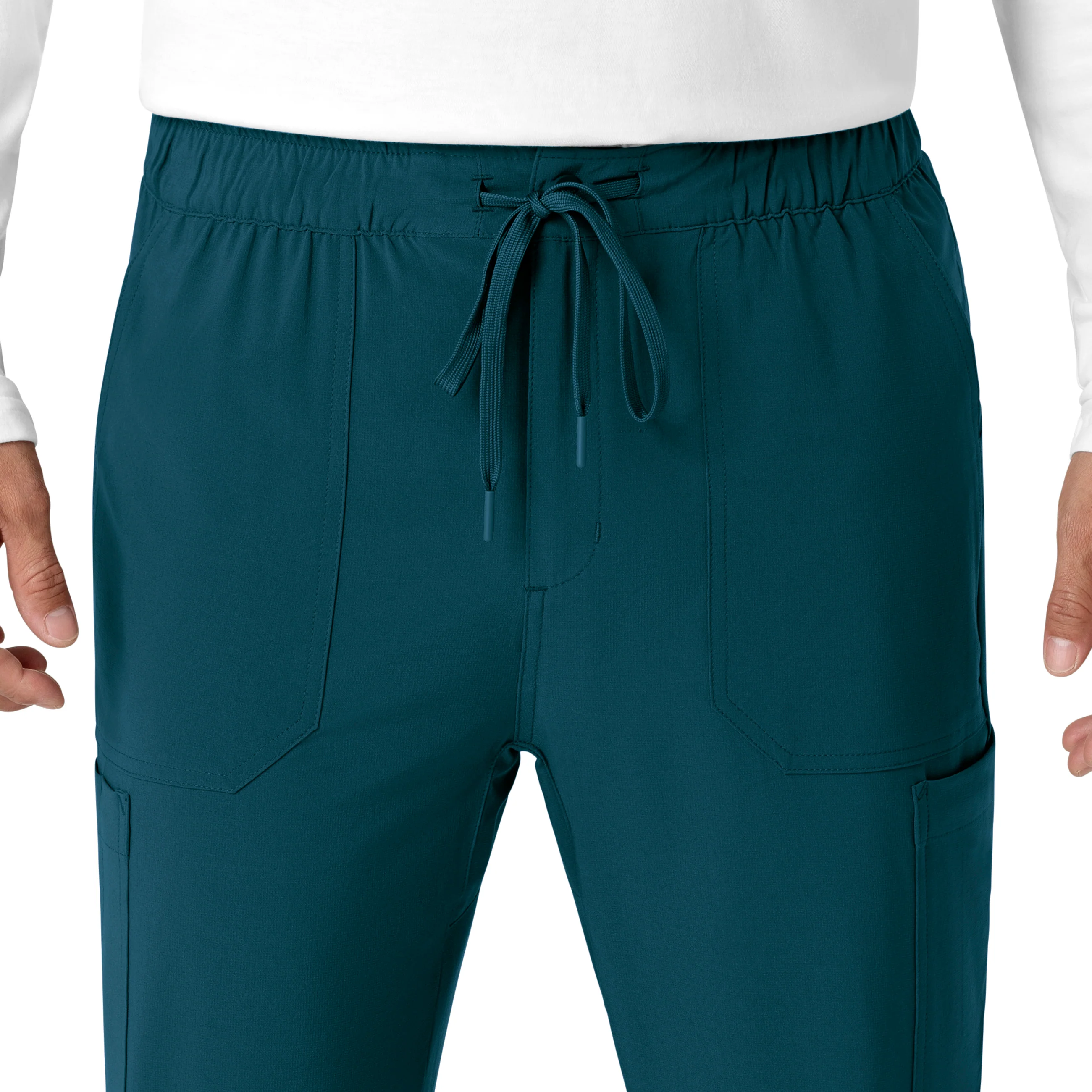 Carhartt Force Cross-Flex Men's Jogger Scrub Pant - Caribbean - Image 5