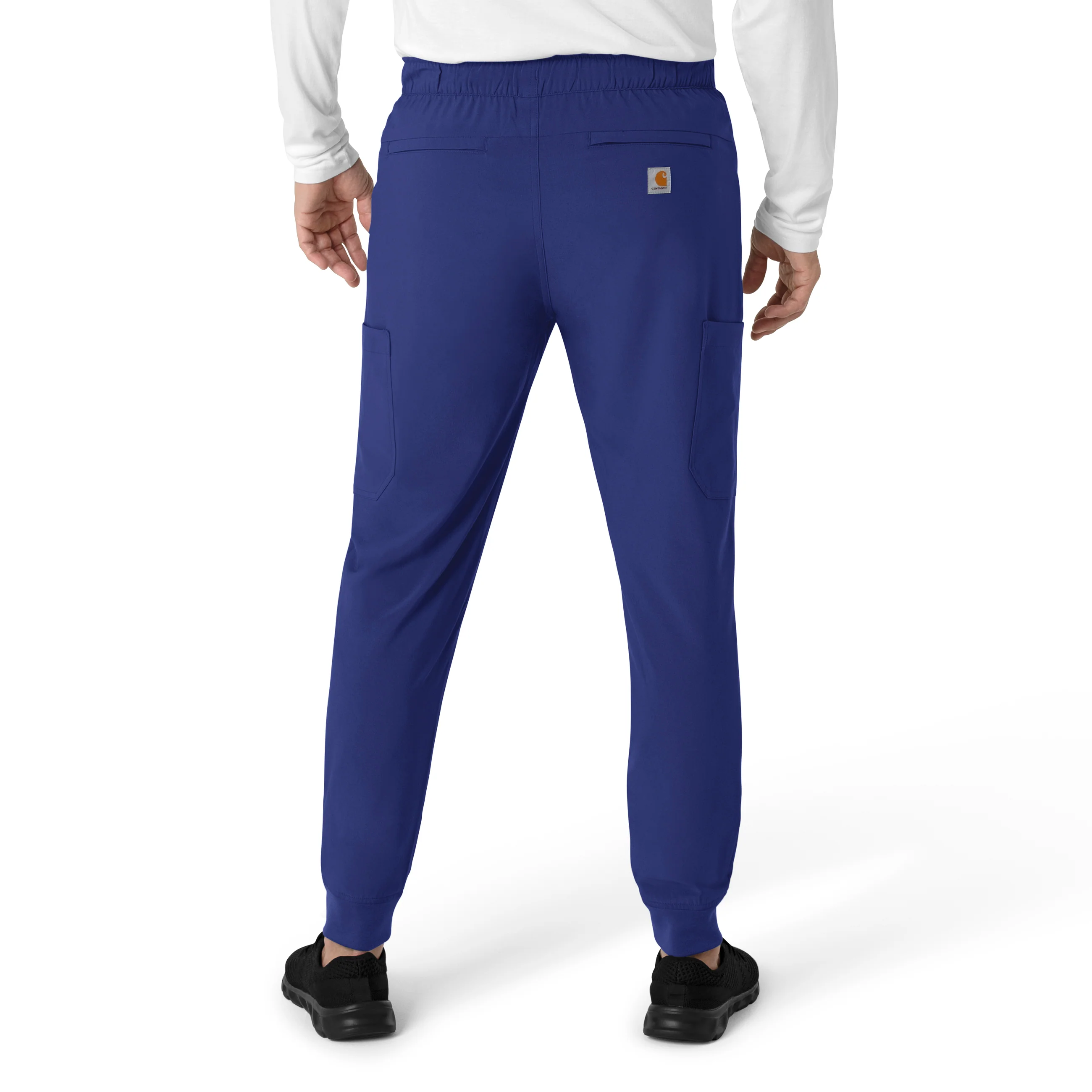 Carhartt Force Cross-Flex Men's Jogger Scrub Pant - Galaxy Blue - Image 2
