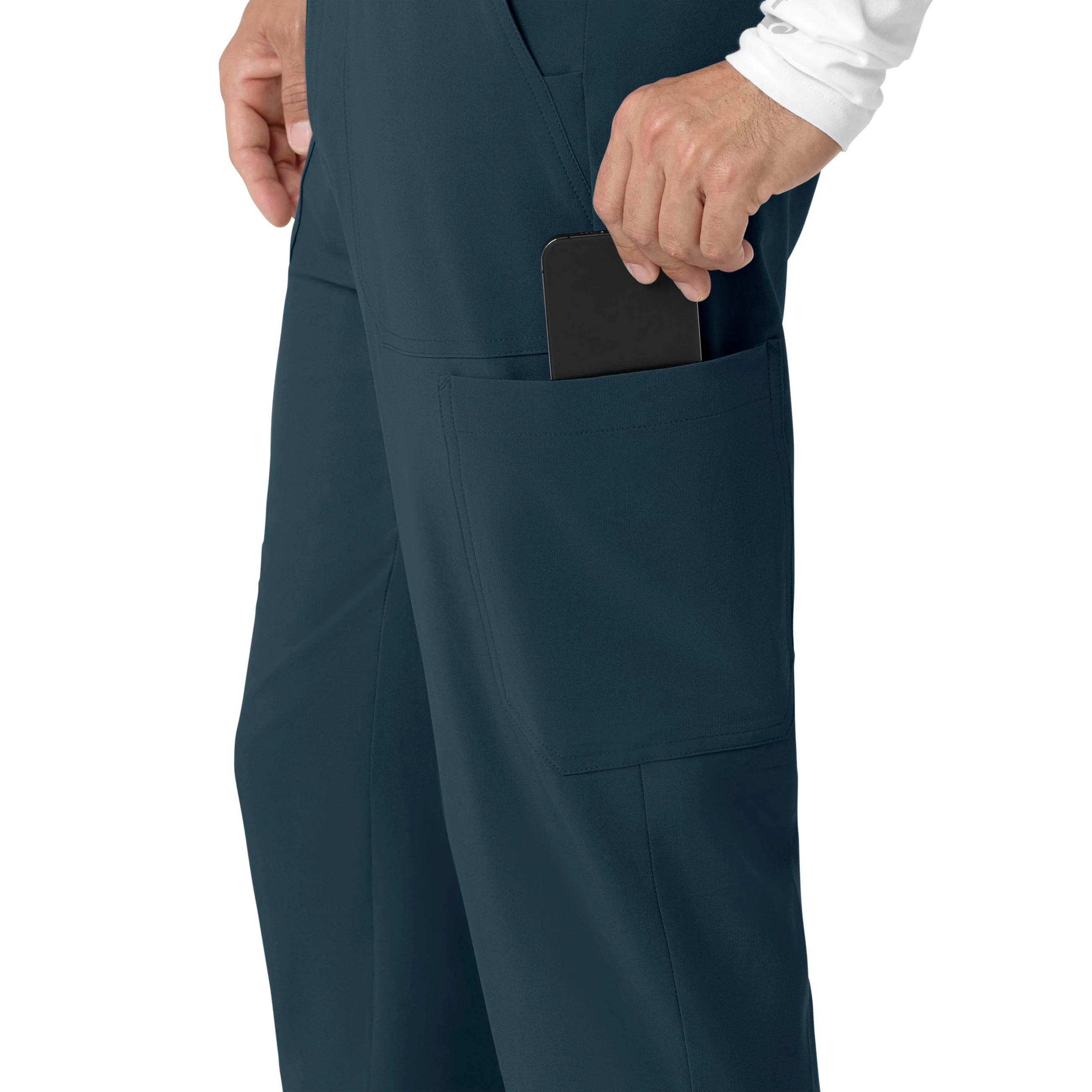 Carhartt Force Cross-Flex Men's Jogger Scrub Pant - Deep Navy - Image 8
