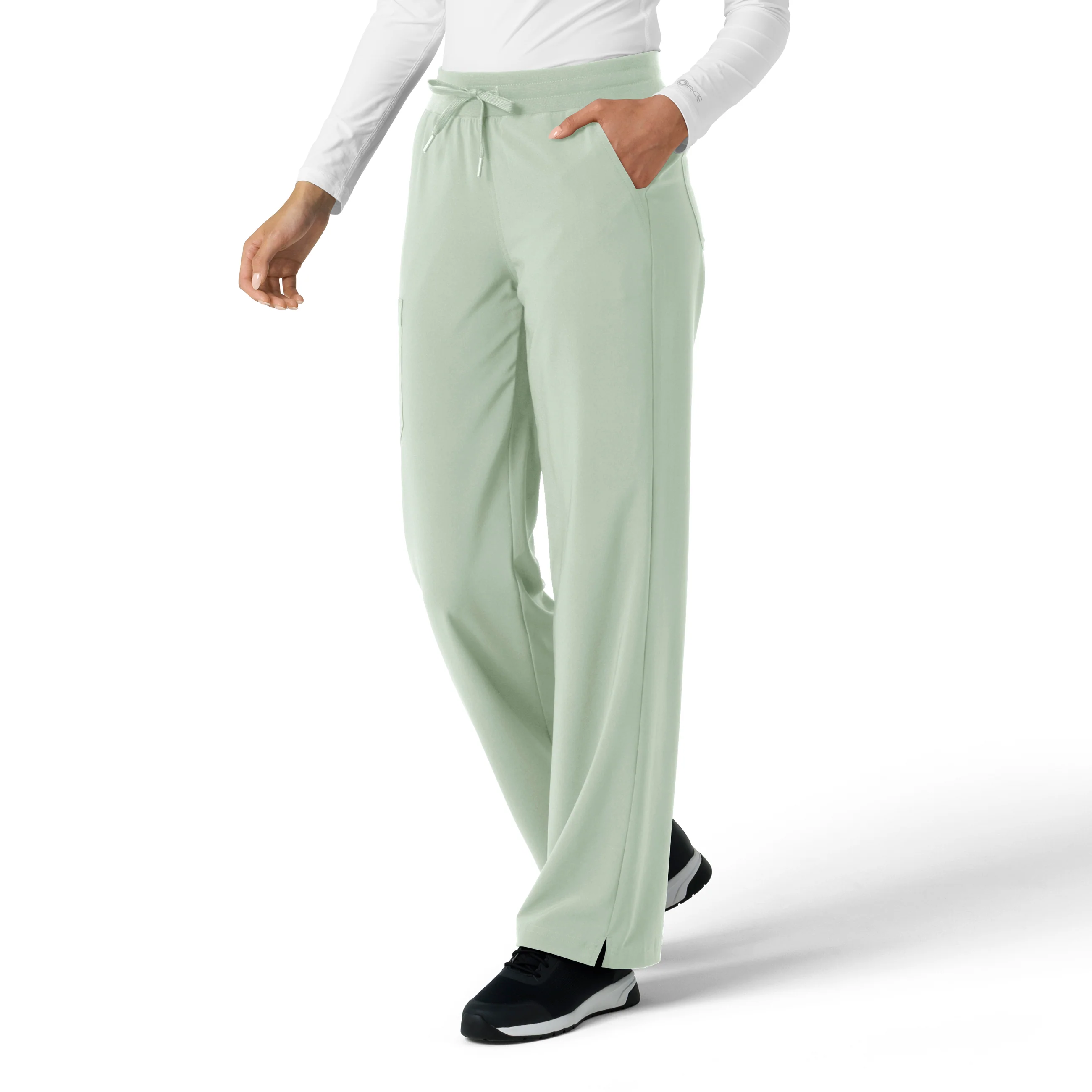 Carhartt Force Cross-Flex Women's Boot Cut Scrub Pant - Big Sky - Image 4