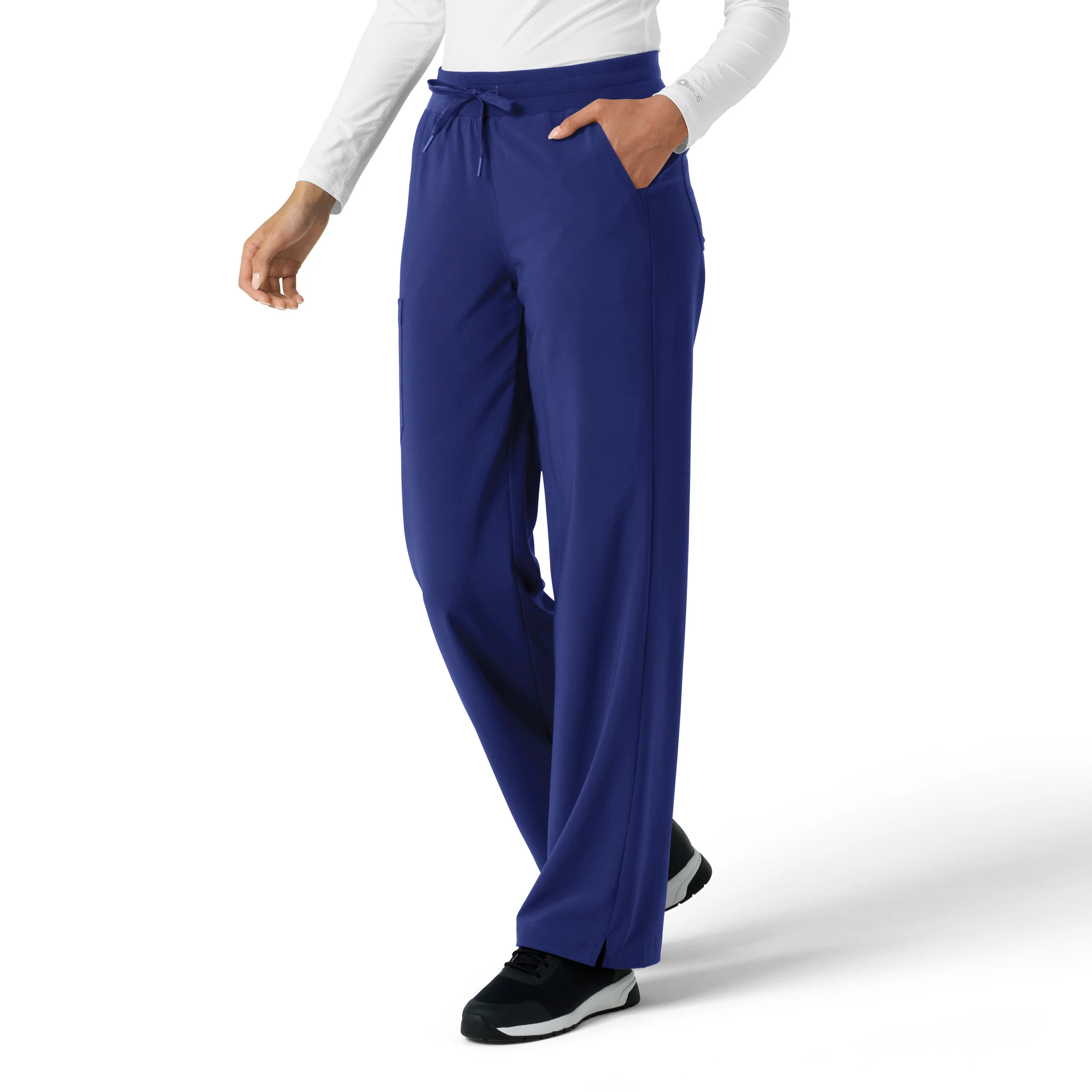 Carhartt Force Cross-Flex Women's Boot Cut Scrub Pant - Galaxy Blue - Image 3