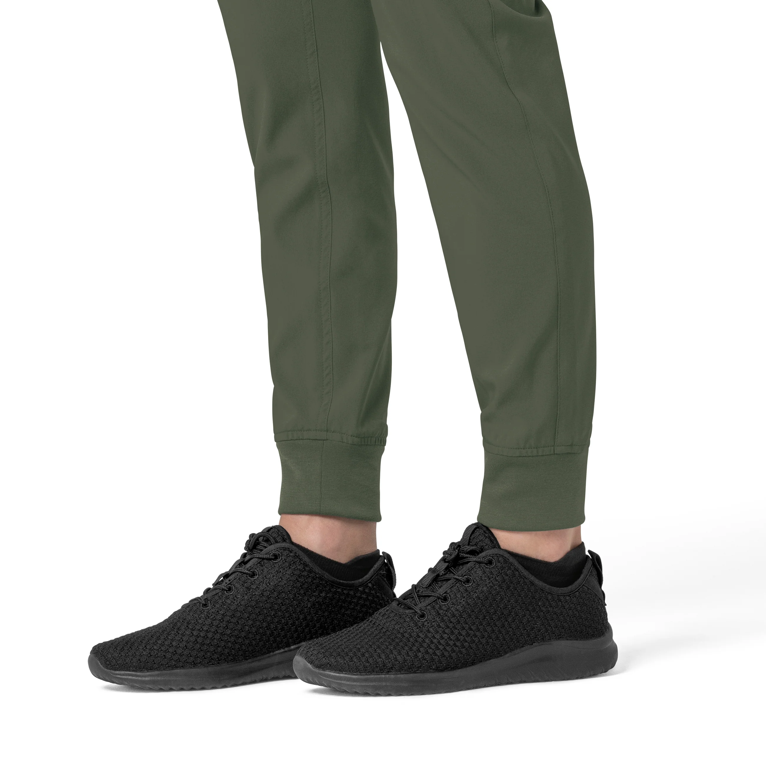 Carhartt Force Cross-Flex Women's Cargo Jogger Scrub Pant - Olive - Image 9