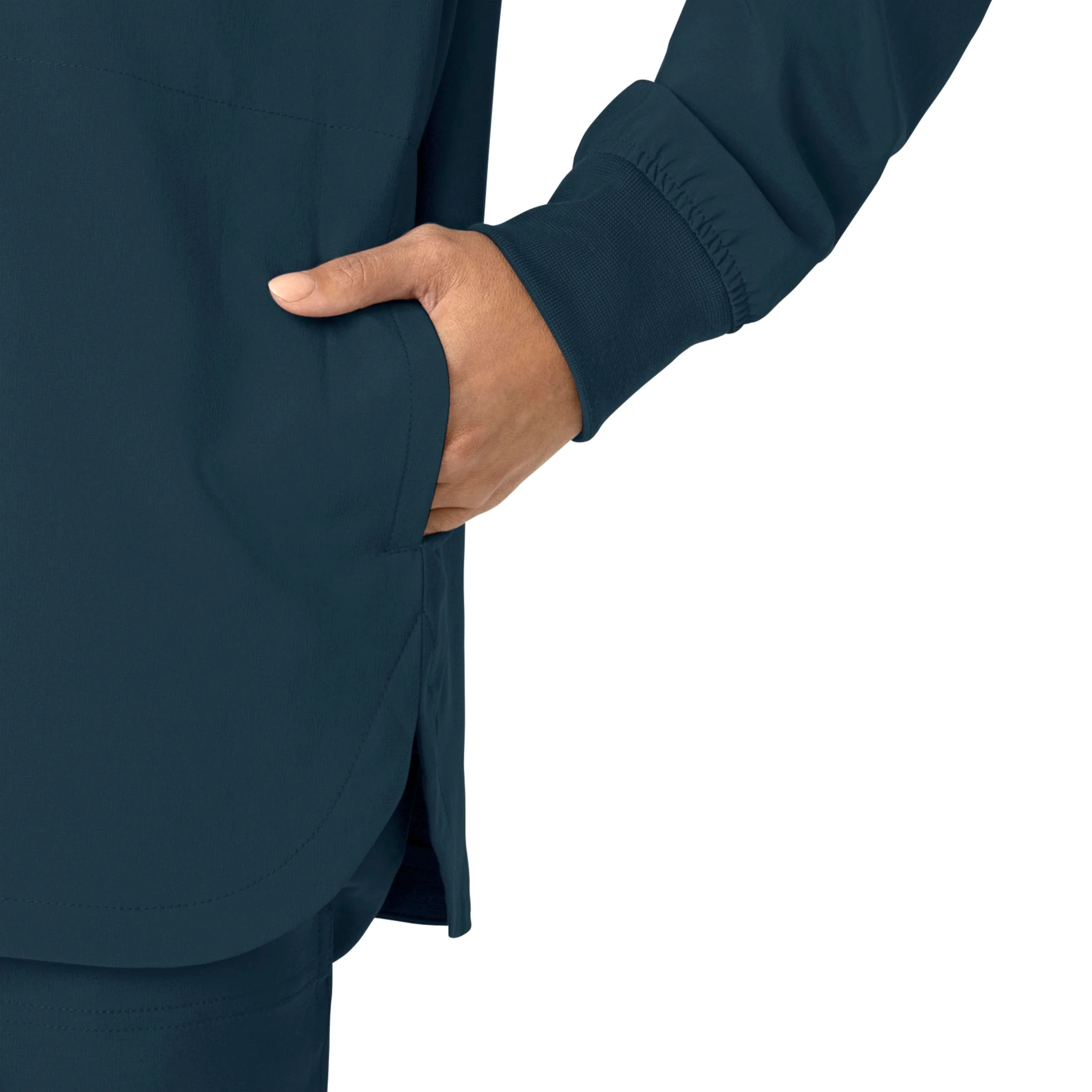 Carhartt Force Cross-Flex Women's Shirt Jacket - Deep Navy - Image 7