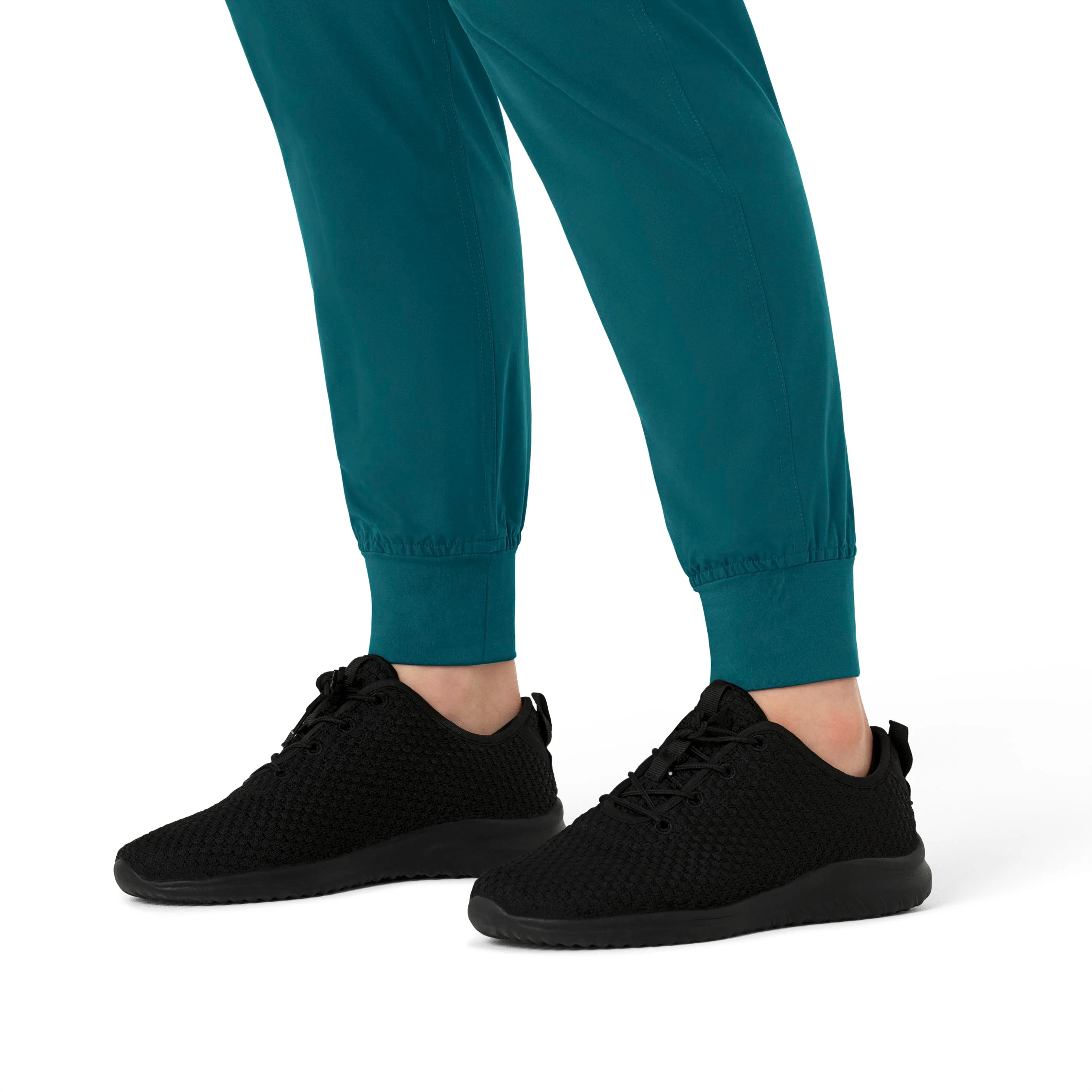 Carhartt Force Essentials Women's Maternity Jogger Scrub Pant - Caribbean - Image 9
