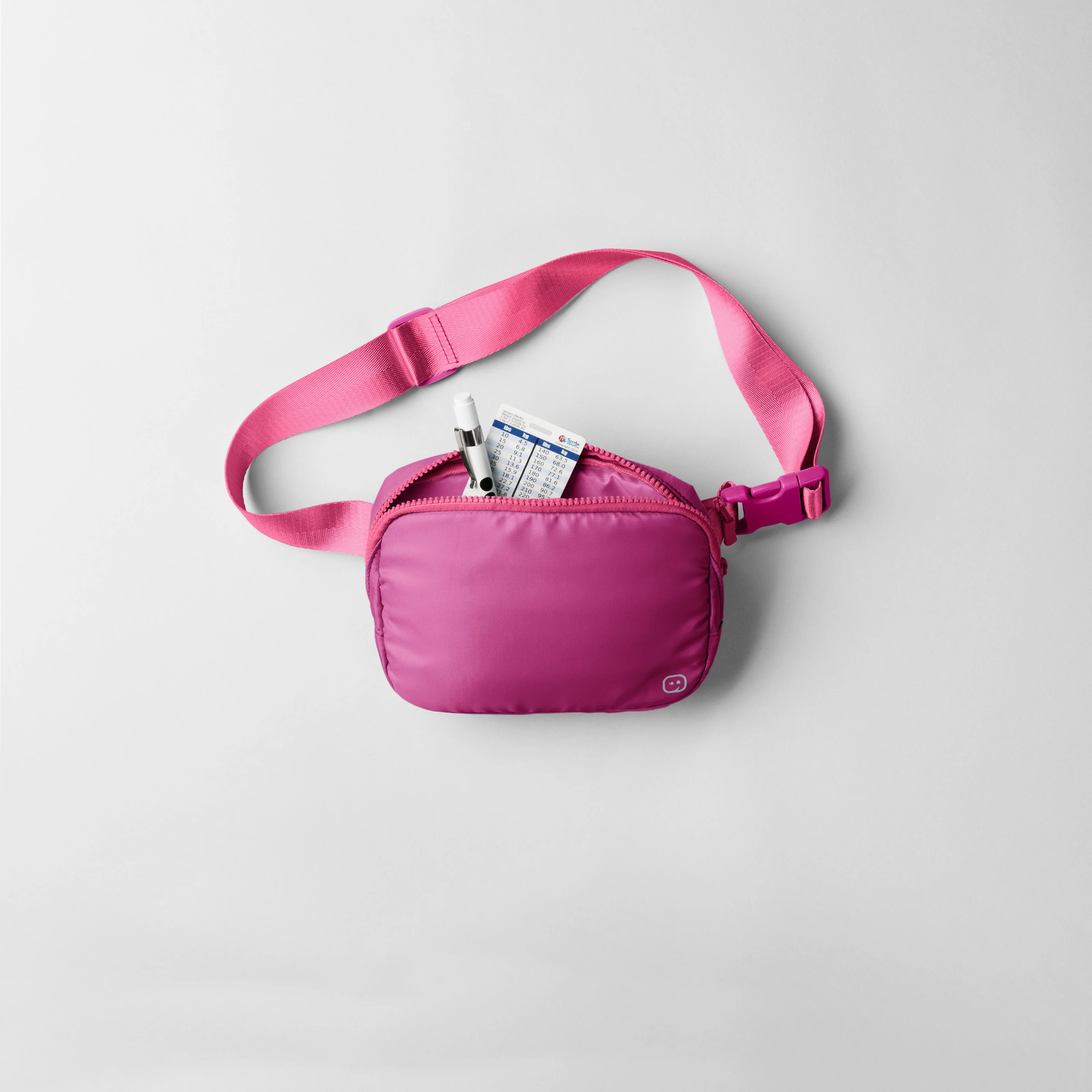Chatelaine Belt Bag - Raspberry - Image 7