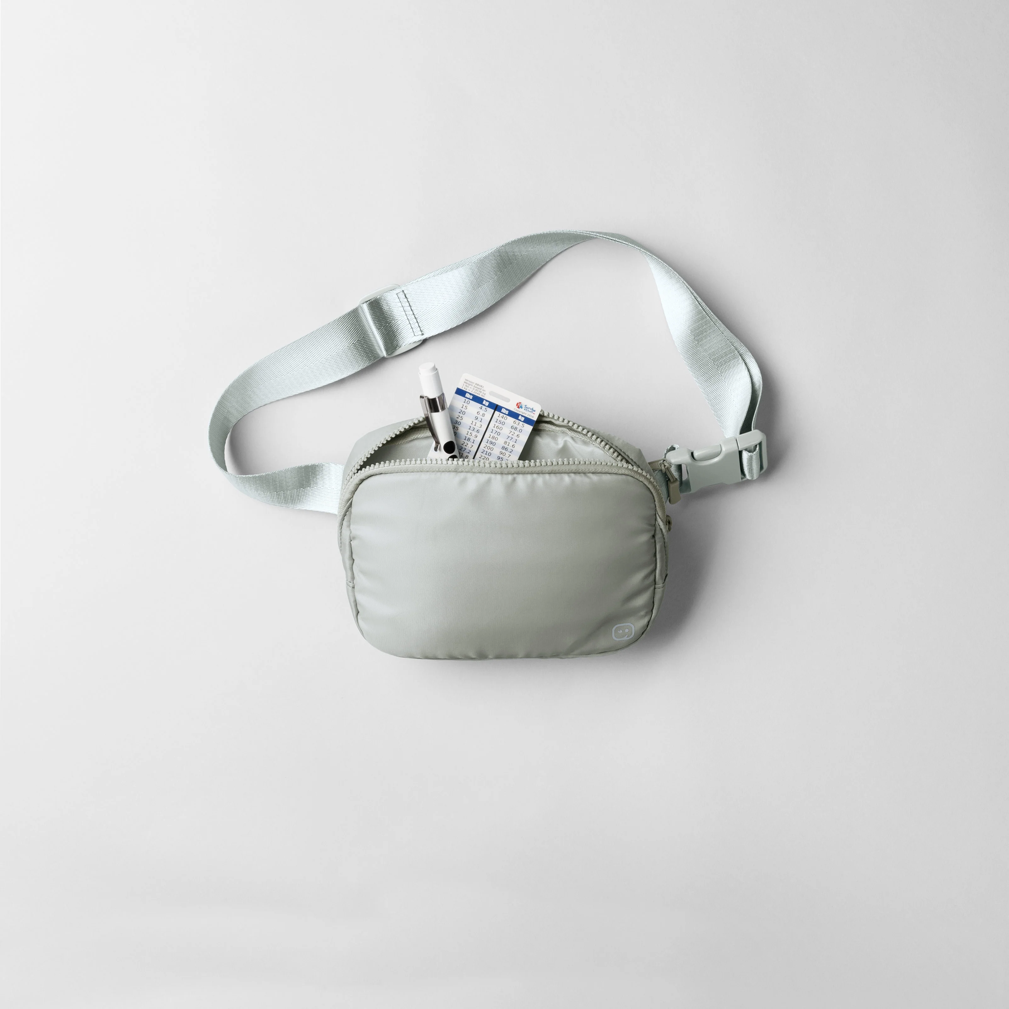 Chatelaine Belt Bag - Silver Grey - Image 8