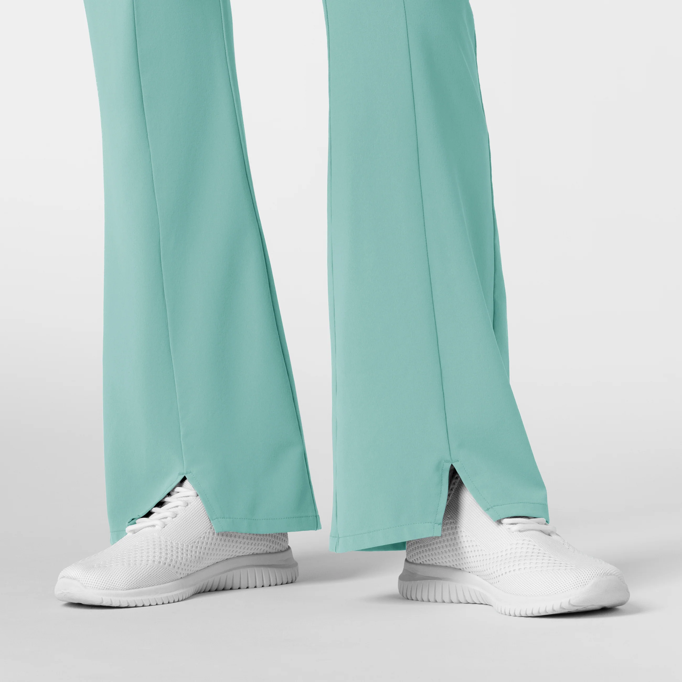 RENEW Women's Cargo Flare Scrub Pant - Turquoise - Image 11