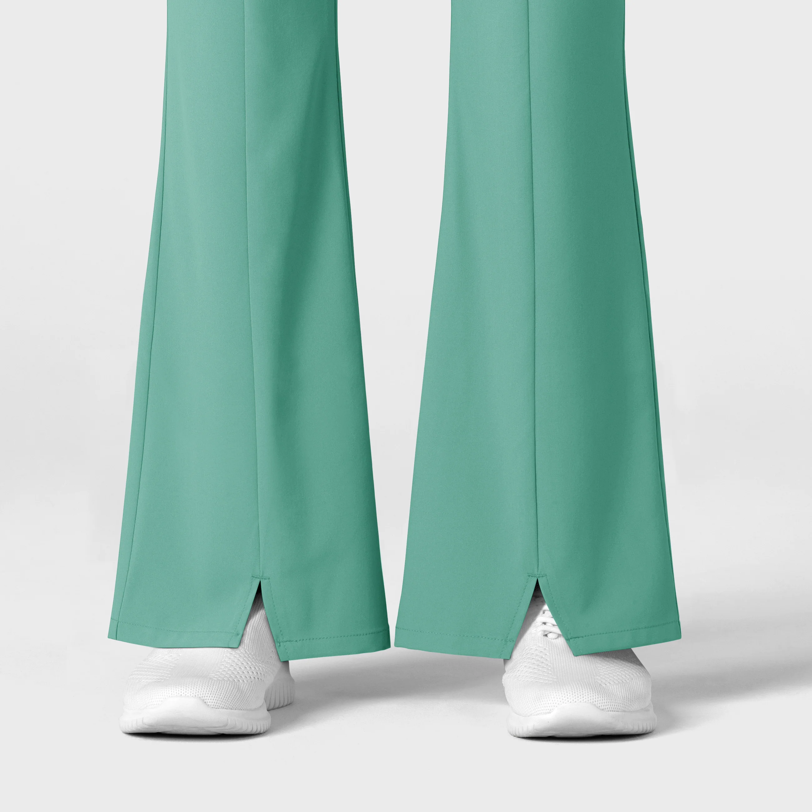 RENEW Women's Cargo Flare Scrub Pant - Turquoise - Image 9