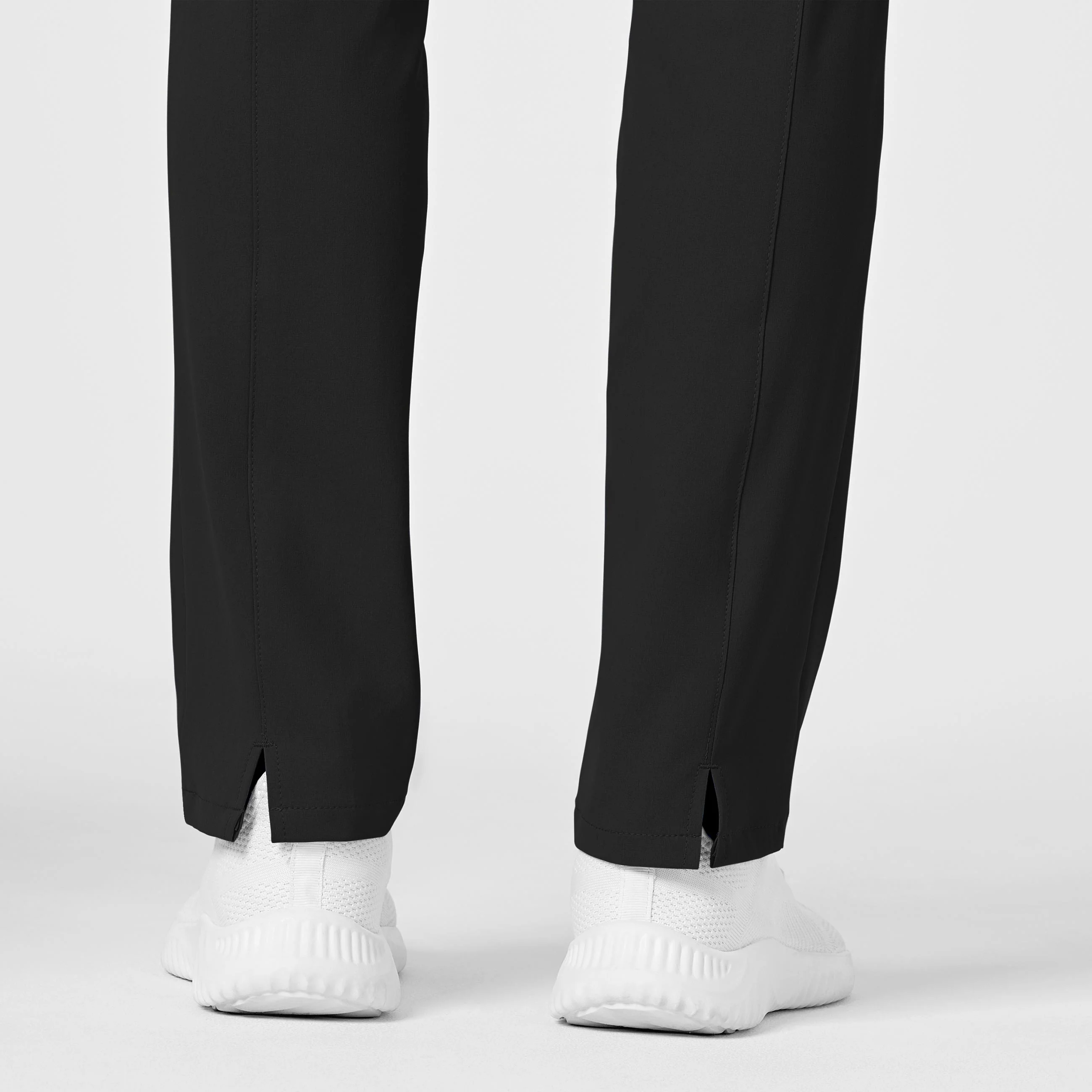 RENEW Women's High Waist Slim Leg Scrub Pant - Black - Image 7