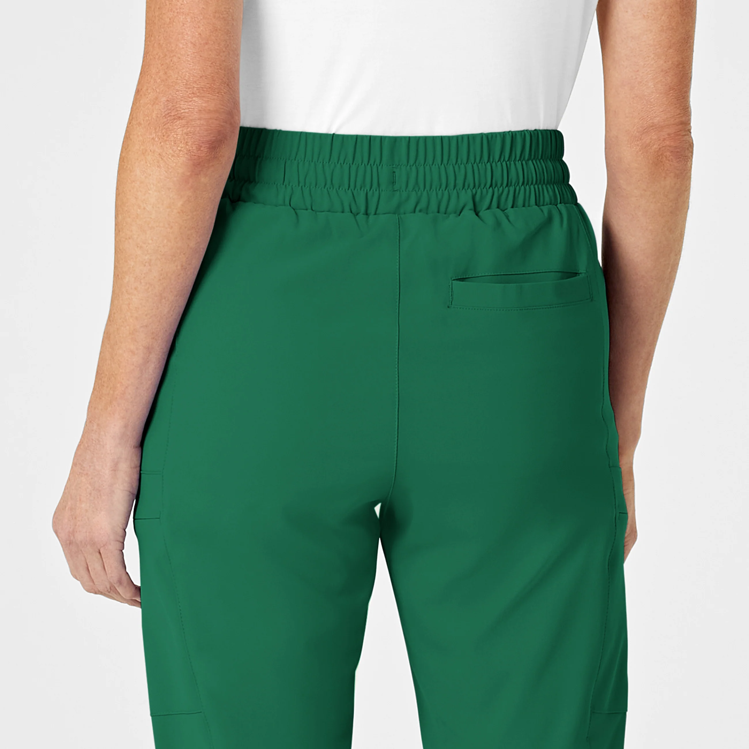 RENEW Women's High Waist Slim Leg Scrub Pant - Hunter - Image 8