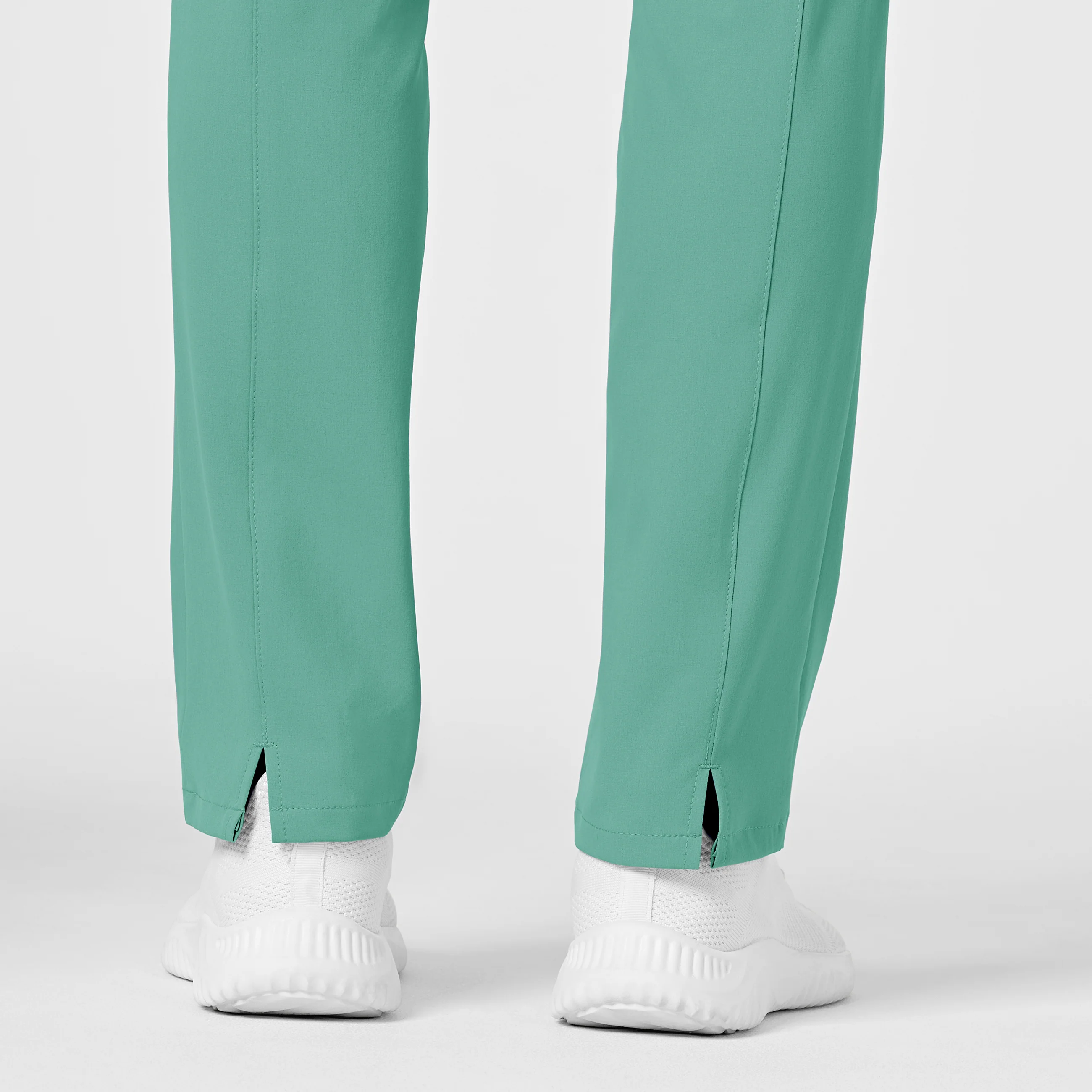 RENEW Women's High Waist Slim Leg Scrub Pant - Turquoise - Image 7
