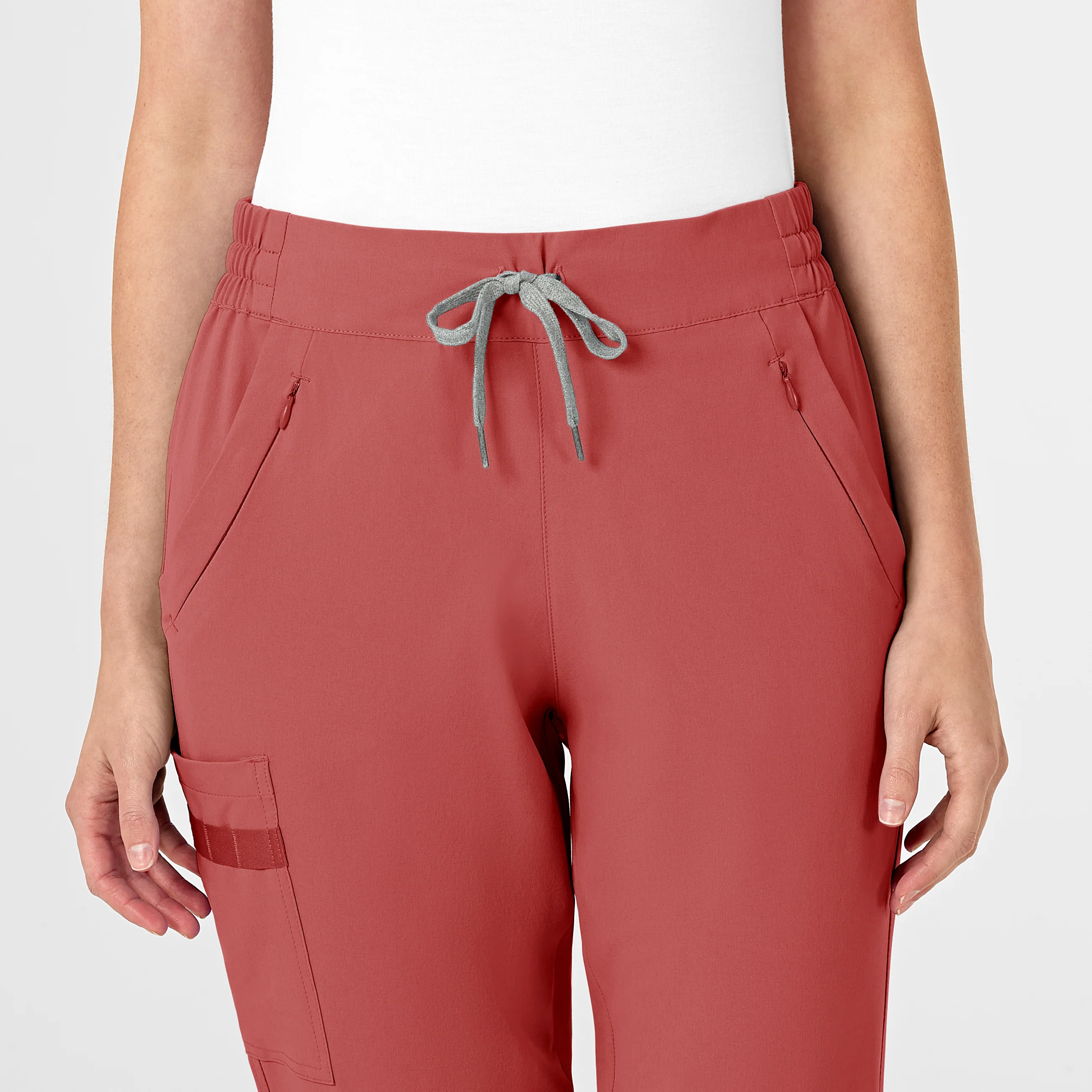 RENEW Women's Jogger Scrub Pant - Mineral Red - Image 4