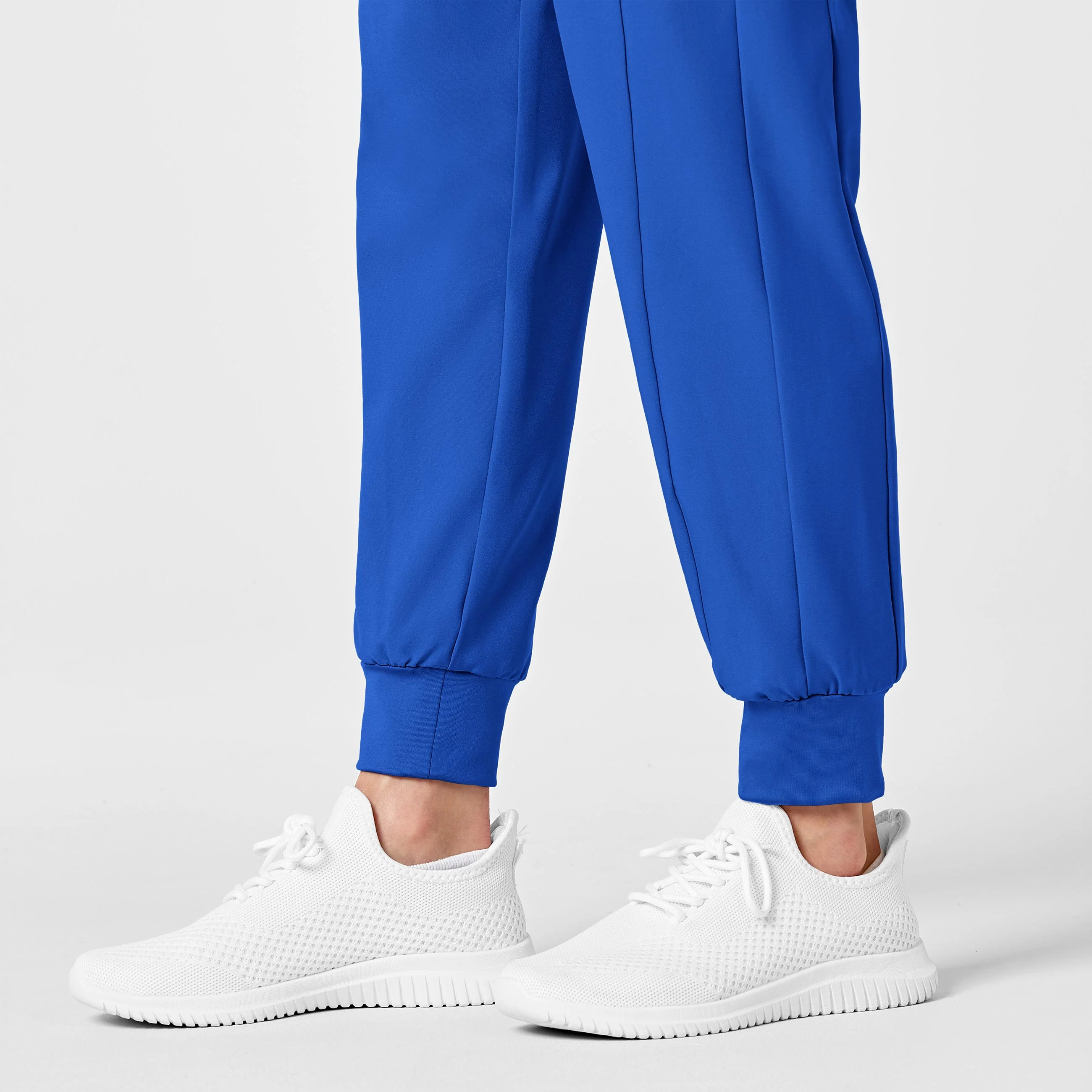 W123 Maternity Jogger Scrub Pant - Royal - Image 7