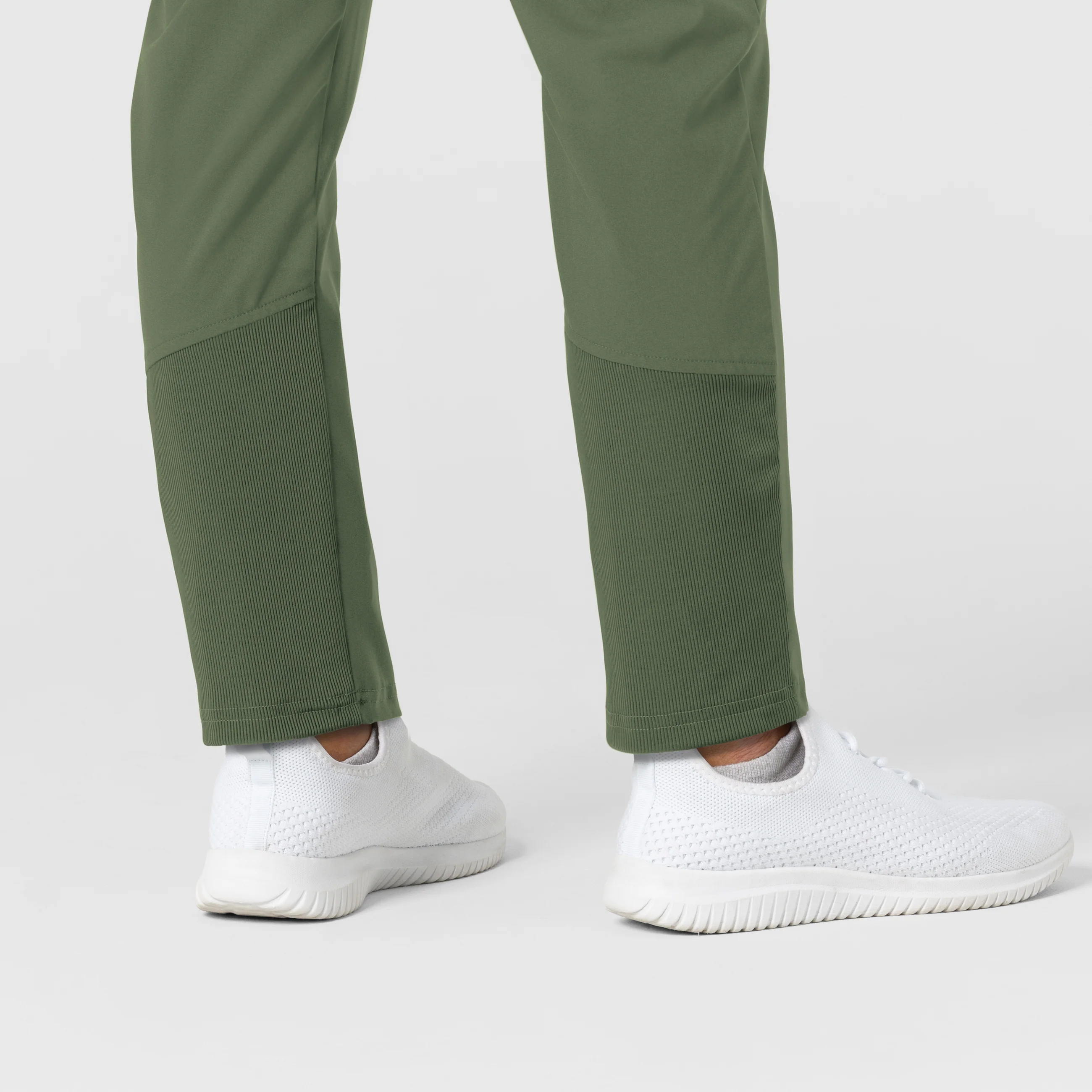 W123 Women's Flex-n-Reach Track Scrub Pant - Olive - Image 9