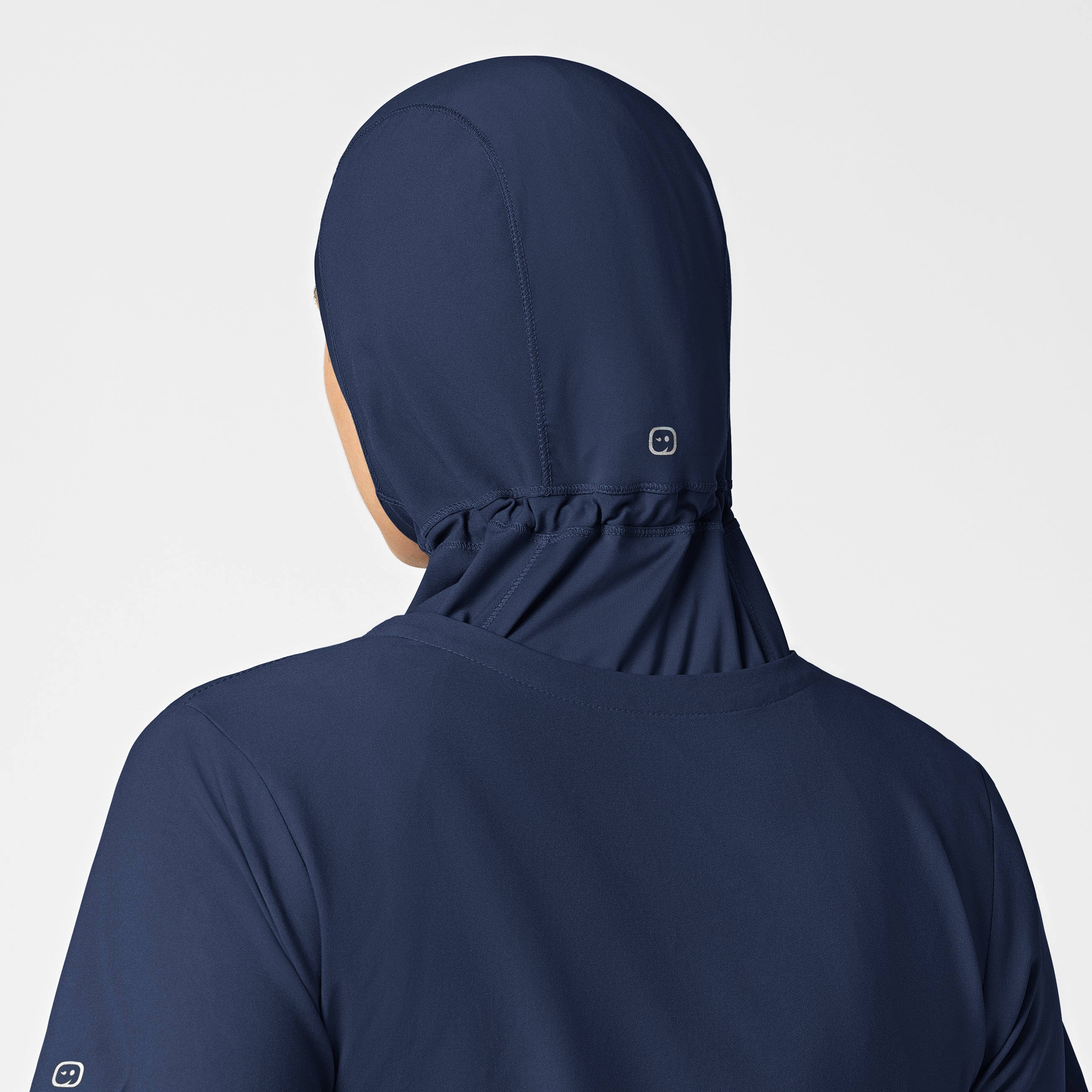 W123 Women's Hijab - Navy - Image 3