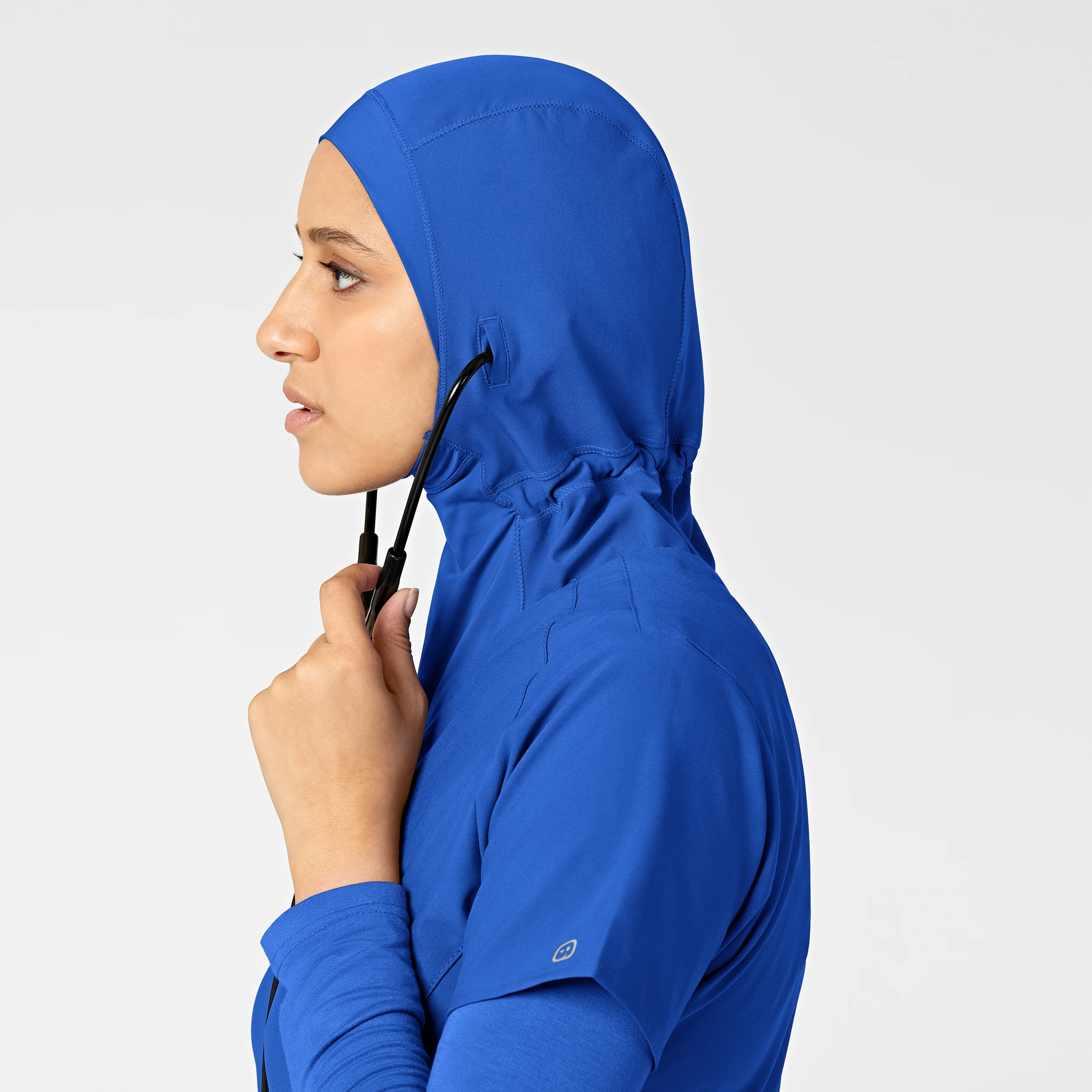 W123 Women's Hijab - Royal - Image 5