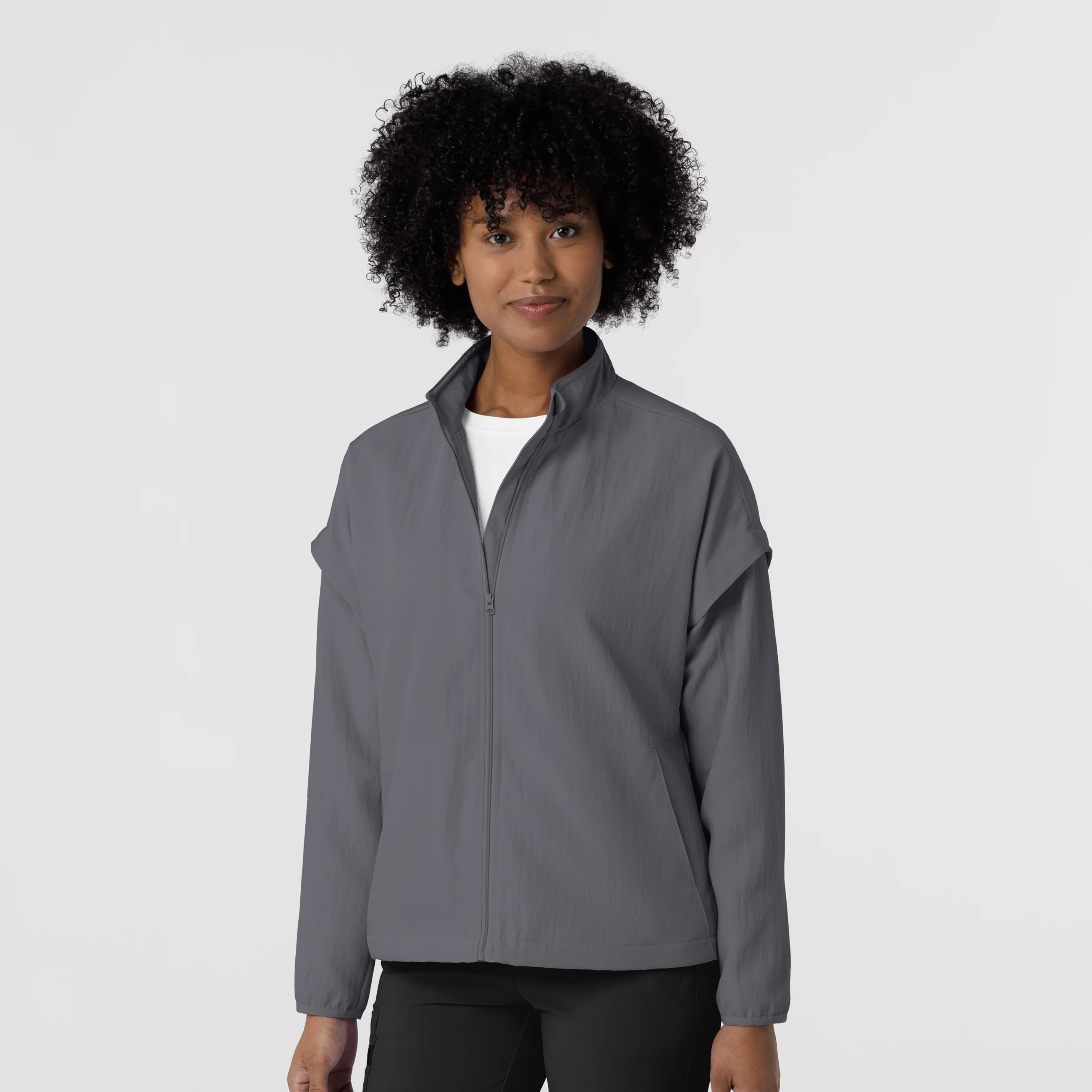 Women's BreezeBreaker Scrub Jacket - Pewter