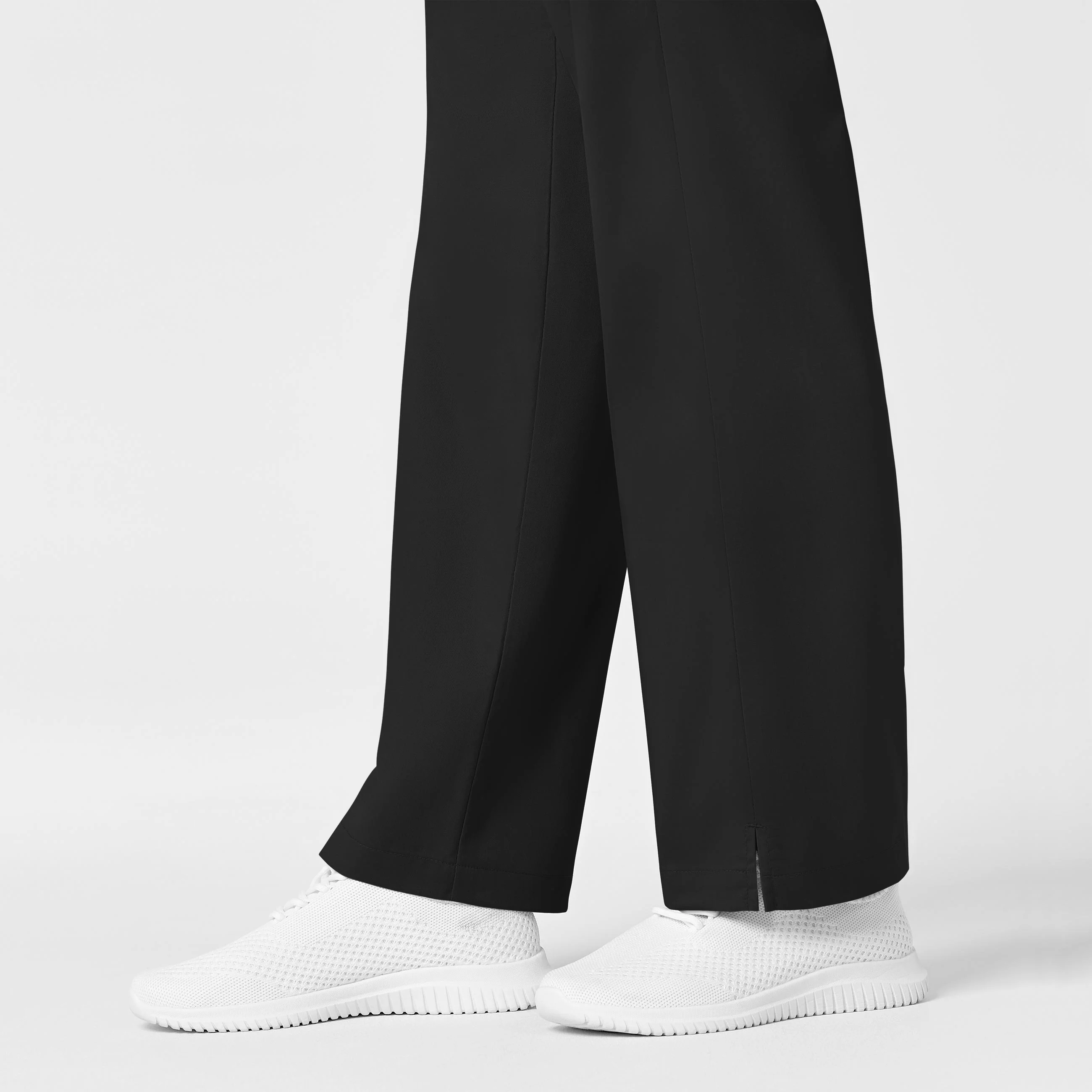 WonderWORK Maternity Cargo Scrub Pant - Black - Image 7